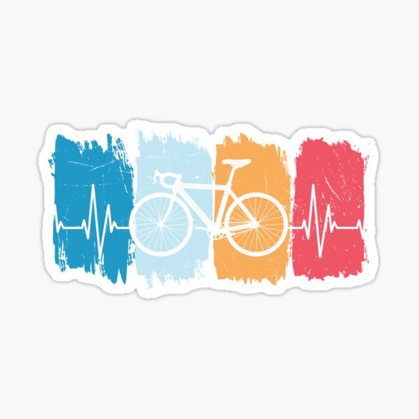 In My Heart-Bicycle Sticker,All-Weather High Quality Vinyl Sticker