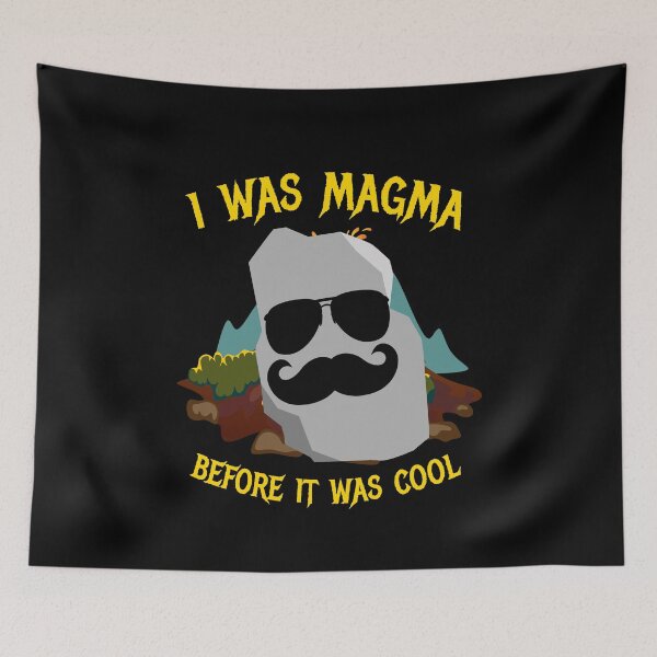 Item preview, I Was Magma Volcano Geologist designed and sold by MooonTees.