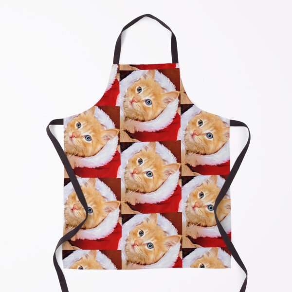 Item preview, Ginger kitten Christmas designed and sold by Fluffycat2020.