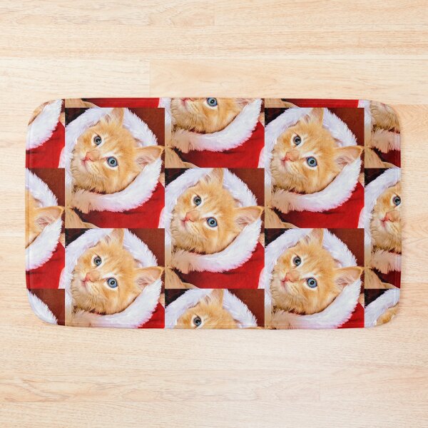 Item preview, Ginger kitten Christmas designed and sold by Fluffycat2020.
