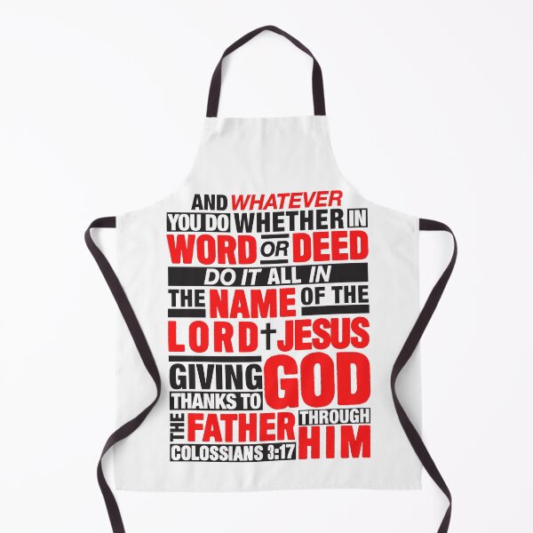 Item preview, Colossians 3:17 Lord Jesus designed and sold by plushism.