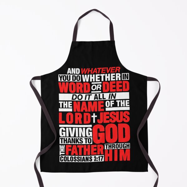 Item preview, Colossians 3:17 Lord Jesus designed and sold by plushism.