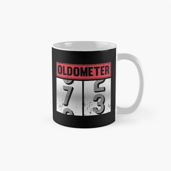 Item preview, Funny Oldometer For 73rd Bday counting Years Old Birthday Gift  designed and sold by kindxinn.