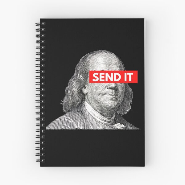 Item preview, Send it Benjamin Franklin Edition designed and sold by Andrean Designs.
