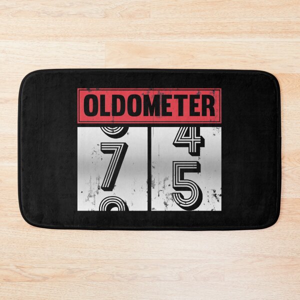 Item preview, Funny Oldometer For 75th Bday counting Years Old Birthday Gift  designed and sold by kindxinn.