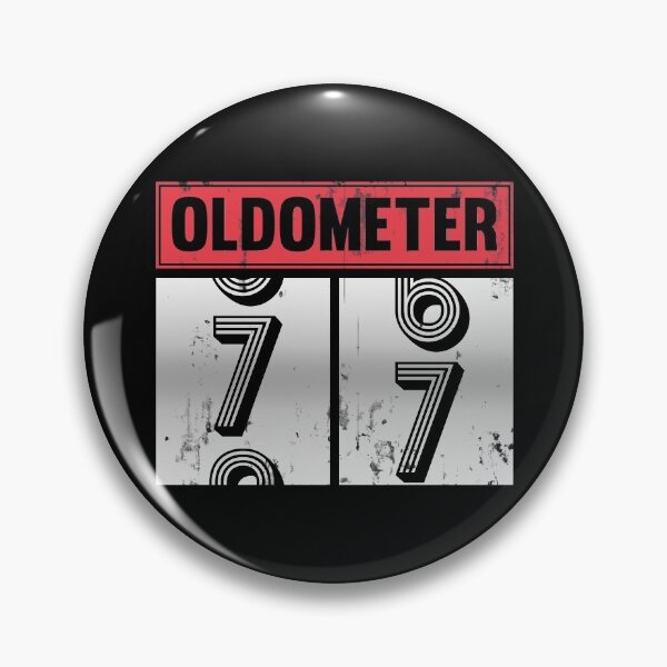 Item preview, Funny Oldometer For 77th Bday counting Years Old Birthday Gift  designed and sold by kindxinn.