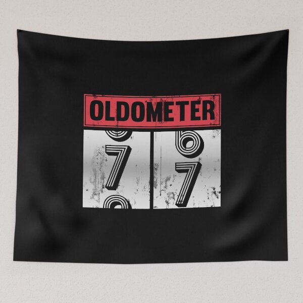 Item preview, Funny Oldometer For 77th Bday counting Years Old Birthday Gift  designed and sold by kindxinn.