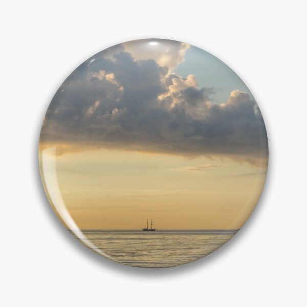 Item preview, Tiny Tall Ship - Sunny Golden Light Sailing in Many Layers designed and sold by Georgia Mizuleva.