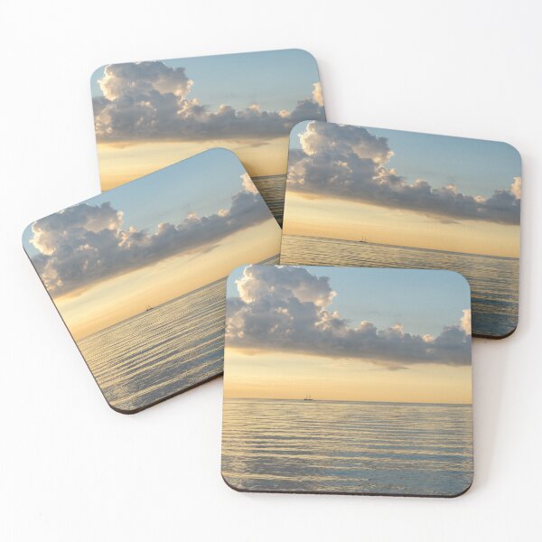 Item preview, Tiny Tall Ship - Sunny Golden Light Sailing in Many Layers designed and sold by Georgia Mizuleva.
