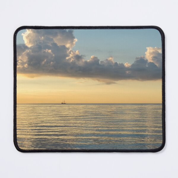 Item preview, Tiny Tall Ship - Sunny Golden Light Sailing in Many Layers designed and sold by Georgia Mizuleva.