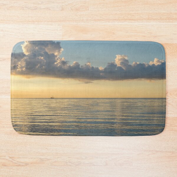 Item preview, Tiny Tall Ship - Sunny Golden Light Sailing in Many Layers designed and sold by Georgia Mizuleva.