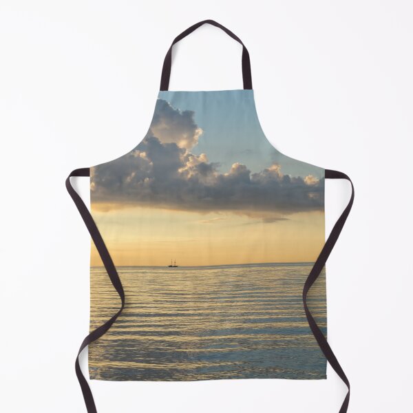 Item preview, Tiny Tall Ship - Sunny Golden Light Sailing in Many Layers designed and sold by Georgia Mizuleva.