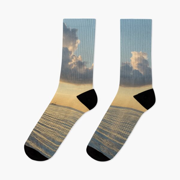 Item preview, Tiny Tall Ship - Sunny Golden Light Sailing in Many Layers designed and sold by Georgia Mizuleva.