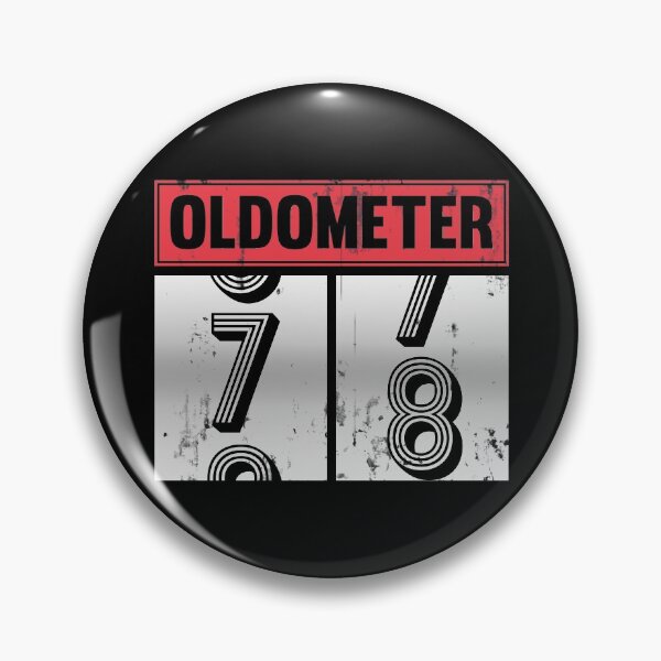 Item preview, Funny Oldometer For 78th Bday counting Years Old Birthday Gift  designed and sold by kindxinn.