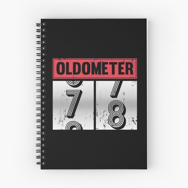 Item preview, Funny Oldometer For 78th Bday counting Years Old Birthday Gift  designed and sold by kindxinn.