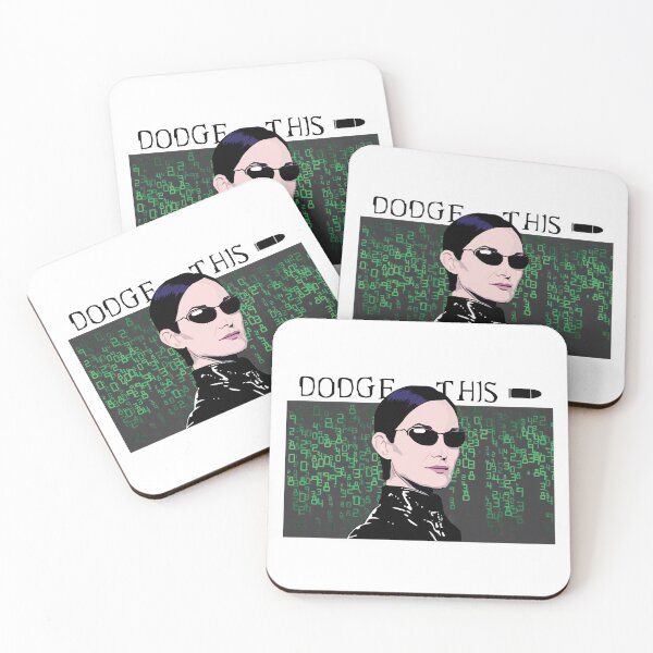 Item preview, Dodge This, TRINITY, The MATRIX, Matrix Code, Carrie Anne Moss designed and sold by wheatbeltdesign.
