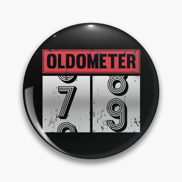 Item preview, Funny Oldometer For 79th Bday counting Years Old Birthday Gift  designed and sold by kindxinn.