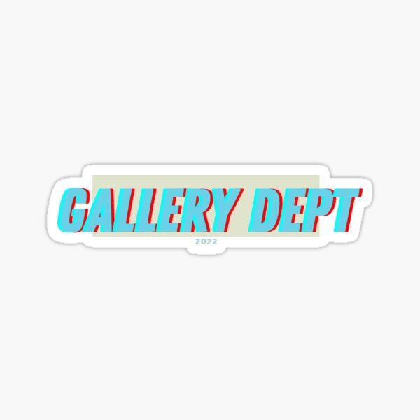 Gallery Dept Stickerundefined by adilozil10  Redbubble