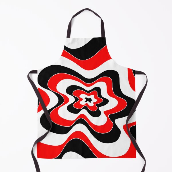 Item preview, Abstract pattern - red and white. designed and sold by K.S ART.