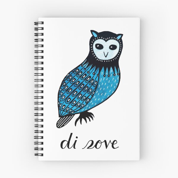 Item preview, Di Sove (The Owl) designed and sold by Divyam Chaya Bernstein.