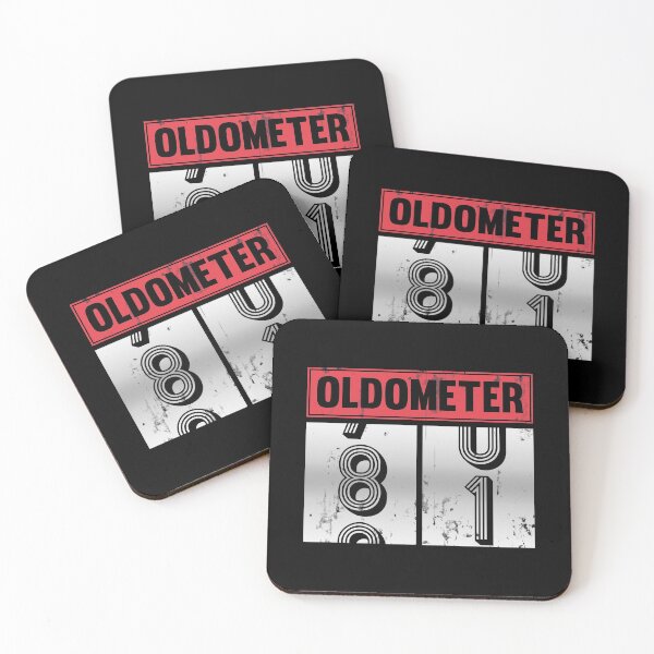 Item preview, Funny Oldometer For 81st Bday counting Years Old Birthday Gift  designed and sold by kindxinn.