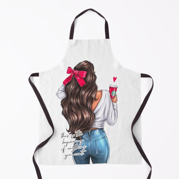 Item preview, Girl with coffee  designed and sold by AllessyArt.