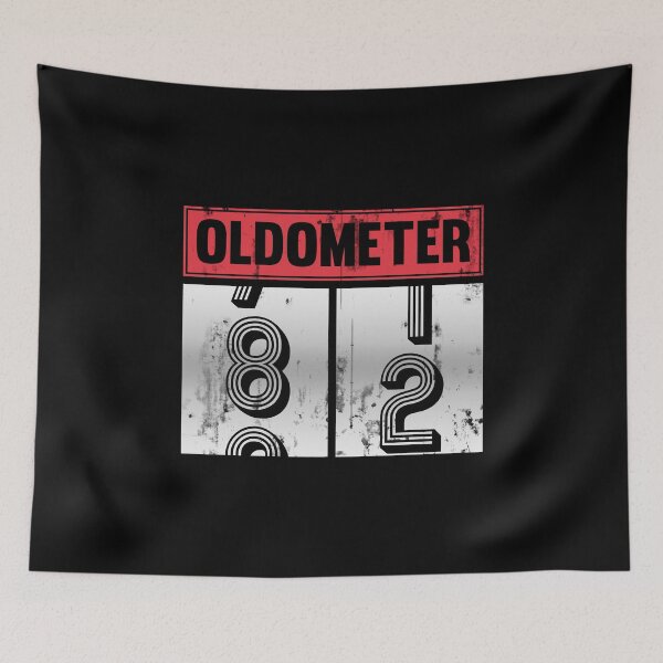 Item preview, Funny Oldometer For 82nd Bday counting Years Old Birthday Gift  designed and sold by kindxinn.