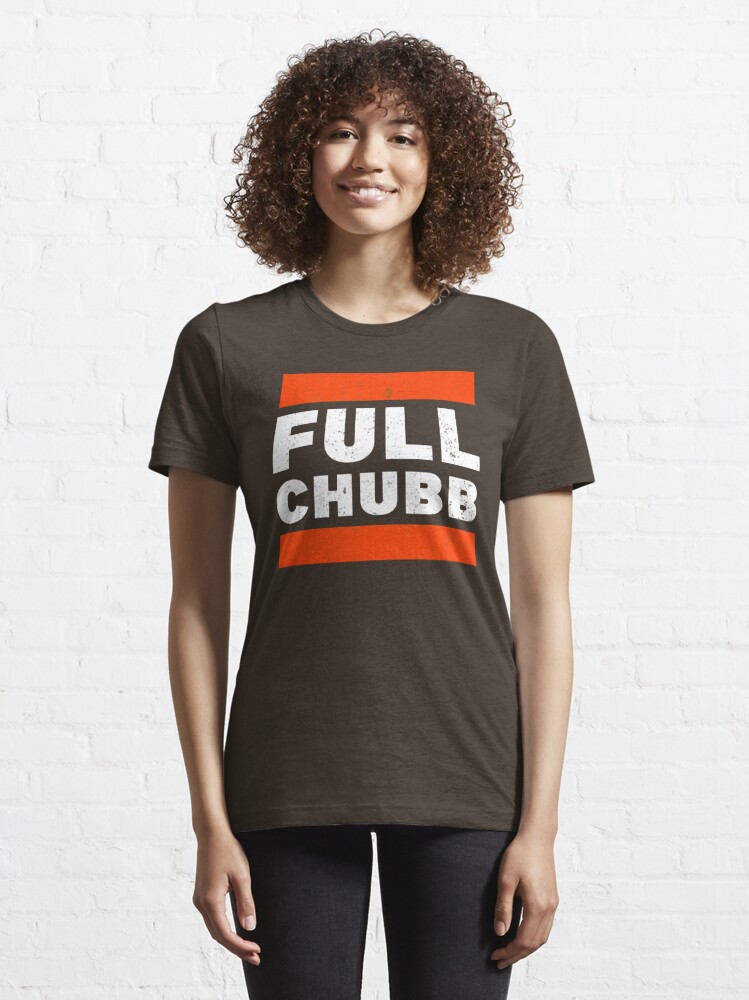 Full Chubb Funny Shirt, Football Brown Shirt,Chubb Shirt, Brown