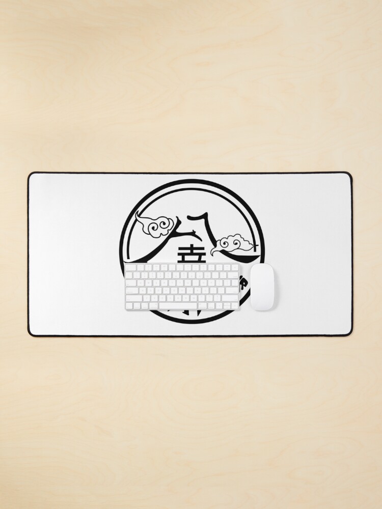 Thumbnail 1 of 5, Mouse Pad, Kamen Rider Revice - Happy Spa Logo (Outline/Black) designed and sold by dryedmangoez.
