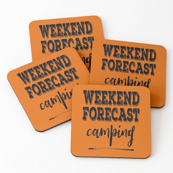 Item preview, Weekend forecast camping-summer. designed and sold by DesignedBySnip.