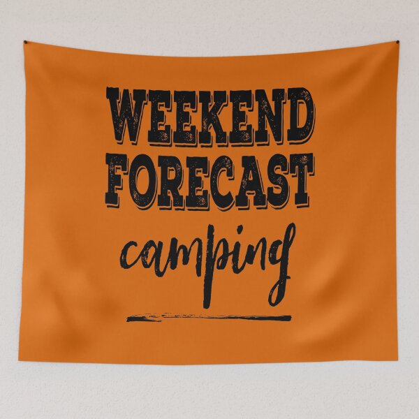 Item preview, Weekend forecast camping-summer. designed and sold by DesignedBySnip.