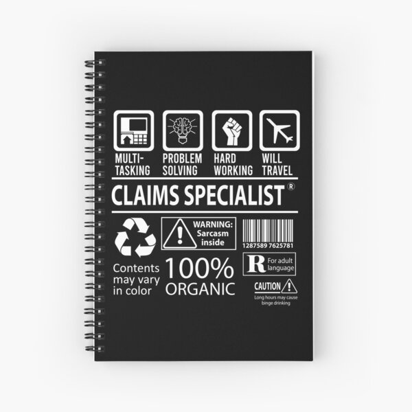 Item preview, Claims Specialist T Shirt - MultiTasking Certified Job Gift Item Tee designed and sold by killingworthhi.