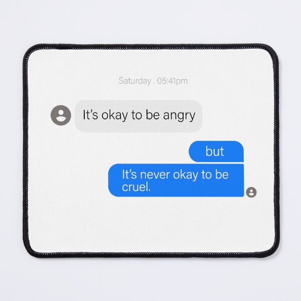 Item preview, Quarrel Message - Cruel - Angry designed and sold by stella-shop.