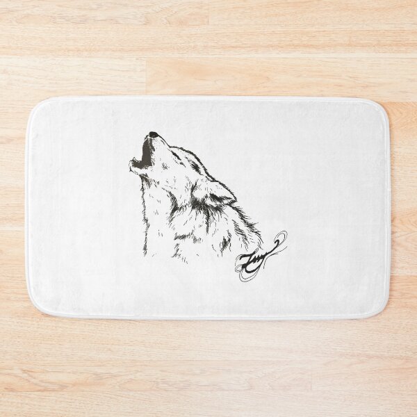 Item preview, howling wolf pup designed and sold by ISSYsART.