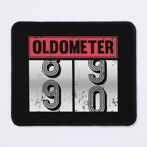 Item preview, Funny Oldometer For 90th Bday counting Years Old Birthday Gift  designed and sold by kindxinn.