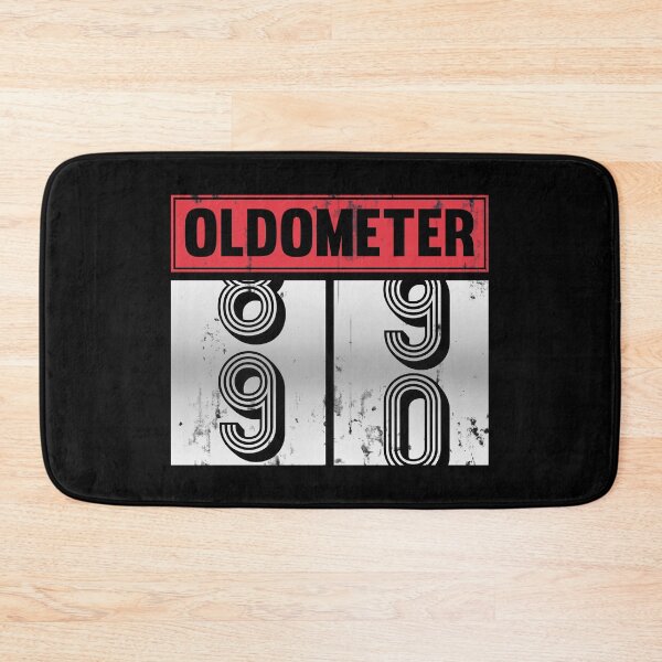 Item preview, Funny Oldometer For 90th Bday counting Years Old Birthday Gift  designed and sold by kindxinn.