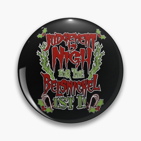 Item preview, Belsnickel Judgement is Nigh Funny Christmas Gothic Horror  designed and sold by GRAPHICxBOMB.