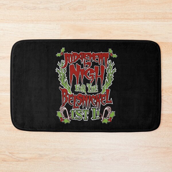 Item preview, Belsnickel Judgement is Nigh Funny Christmas Gothic Horror  designed and sold by GRAPHICxBOMB.