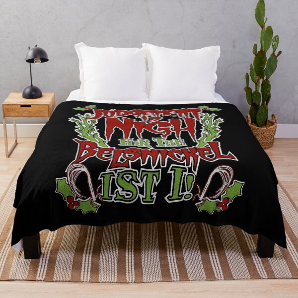Item preview, Belsnickel Judgement is Nigh Funny Christmas Gothic Horror designed and sold by GRAPHICxBOMB.