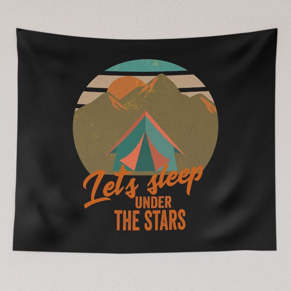 Item preview, Let's sleep under the stars-summer.  designed and sold by DesignedBySnip.