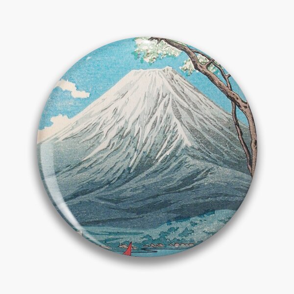Item preview,  Mount Fuji from Lake Yamanaka by Hiroaki Takahashi (1871–1945). designed and sold by mycloudzdesign.
