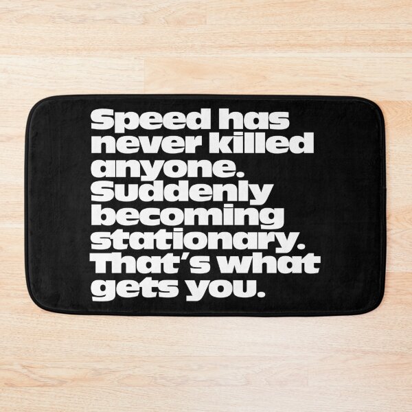 Item preview, Speed has never killed anyone - Clarkson Quote designed and sold by Harley-Jay.