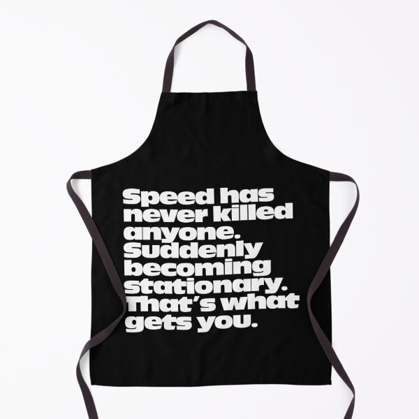 Item preview, Speed has never killed anyone - Clarkson Quote designed and sold by Harley-Jay.