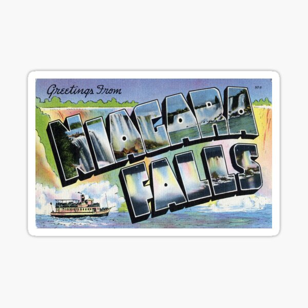 Niagra Falls Sticker