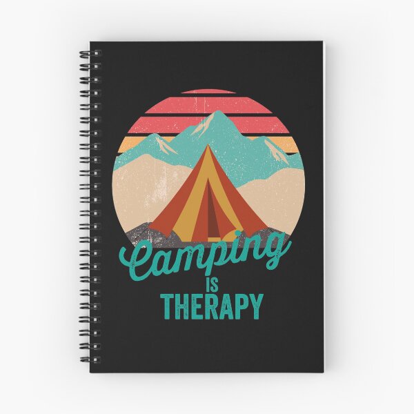 Item preview, Camping is therapy-summer.  designed and sold by DesignedBySnip.