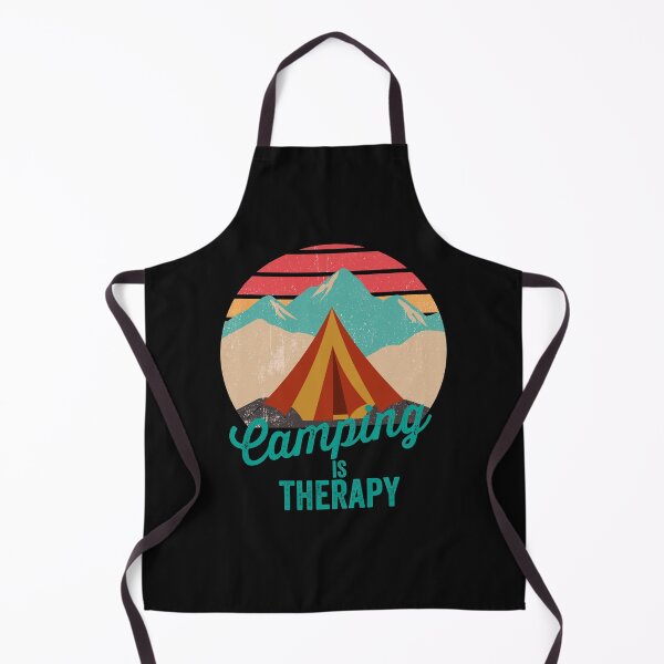 Item preview, Camping is therapy-summer. designed and sold by DesignedBySnip.