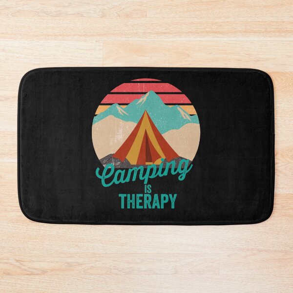 Item preview, Camping is therapy-summer.  designed and sold by DesignedBySnip.