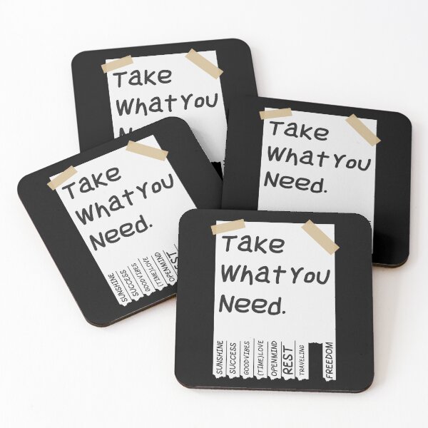 Item preview, Take What You Need An Affirmation Humanity Believer designed and sold by Nessshirts.
