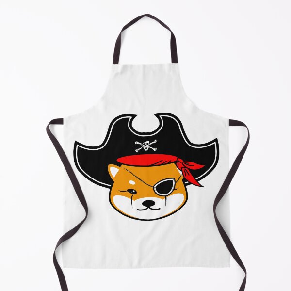 Item preview, Floki Inu coin token crypto currency character pirates designed and sold by ZieProject.