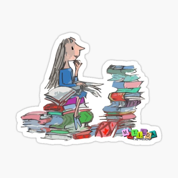 Matilda Wormwood Sticker